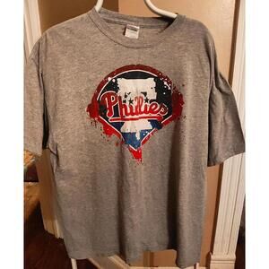 Philadelphia Phillies gray T-Shirt Size XL - EUC
